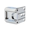 Door Lock Security, Upgraded Childproof Door Reinforcement Latch Silver 002