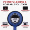 Pyle Pmp21bl Portable Megaphone Speaker Siren Bullhorn - Compact And