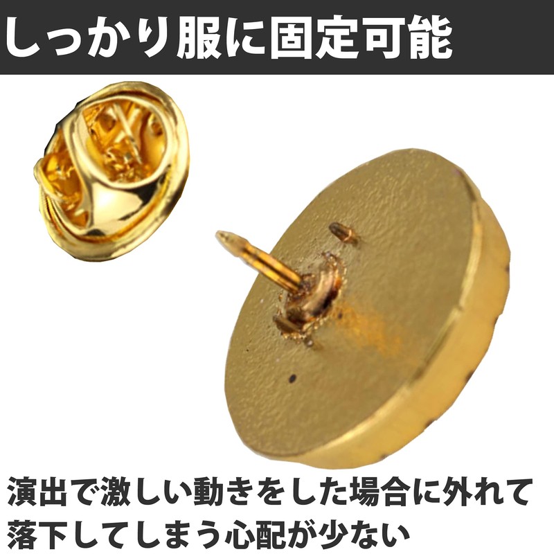 HAMILO 3 Pcs Cosplay Badge Lawyer Trial Play Props Costume