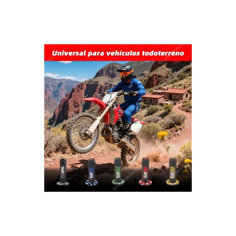Puños Protaper Para Moto 78 Excelente Agarre Stunt Cross