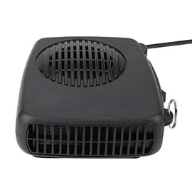 12V+Heater Car Quiet,Desempañador Portátil Para Automóvil, 12V 150W Portátil Para Automóvil 2 En 1 Calentador De Cerámica Calentador De Enfriamiento Ventilador Desempañador Para Automóvil