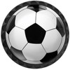 Artinhand 4 Pack Soccer Cabinet Knobs for Kitchen Bathroom