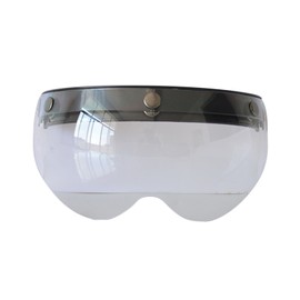 Motorcycle Anti-UV Anti-Scratch Helmets Lens  Fashion Visor Wind Shield Lens Universal for Standard 3-Snap Open Face Helmets