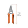 Truper PE-CA-6, Pinza pelacables en acero al carbono, 6", 6