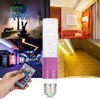3W RGB LED Light Bulb Lamp with Remote Control for