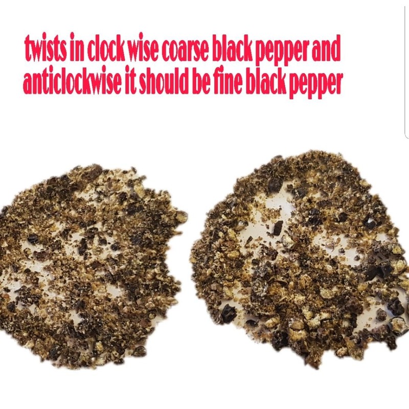 Black Pepper Grinder | 280 Gram | Whole Black Pepper