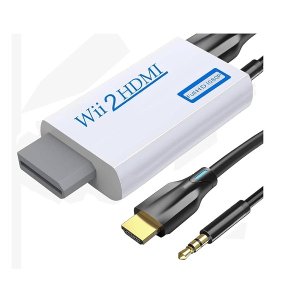 Nintento Wii HDMI Adapter, Wii to HDMI Converter for Wii