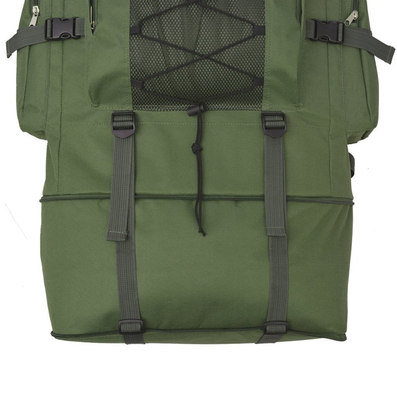 Army-Style Backpack Rucksack Travel Hiking Camping Bag Waterproof 65 L