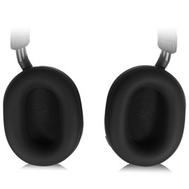 Silicone Sweat Case Cover for Sony WH-1000XM5 Headphones, Anti-Slip, Dust-Proof, Soft Protective Sleeves, Quick Installation Acoustic Invisibility Technology Comfortable Fit - Black