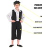 Fun Shack Victorian Boy Costume, Kids Historical Outfit, Boys Period
