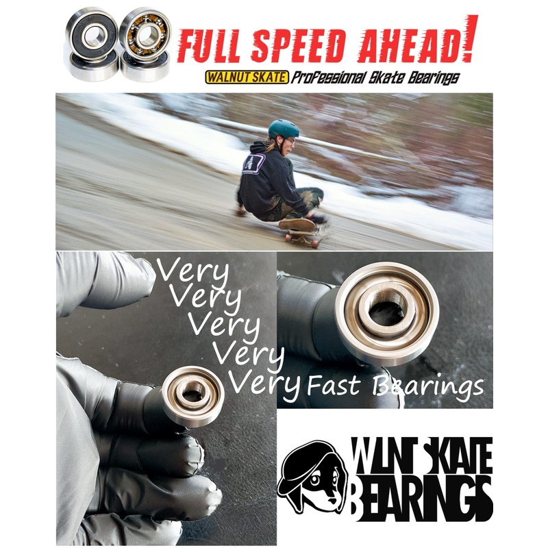 WalnutSkate Skateboard Bearing Skateboard ABEC11 ABEC9 ABEC7 Penny Inline Skate