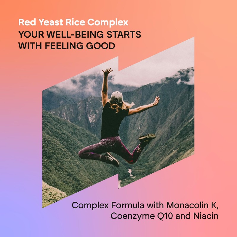 RED Yeast Rice Complex 2,9mg Monacolin K + Q10 +