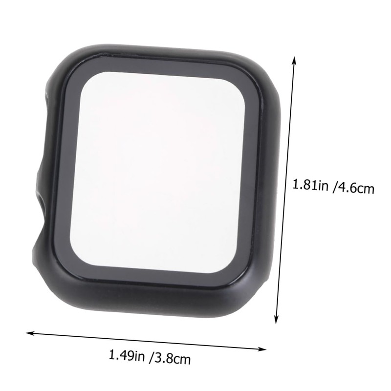 GRIRIW Clear Pc Protective Shell for Scratch-Resistant Bumper Cover Black