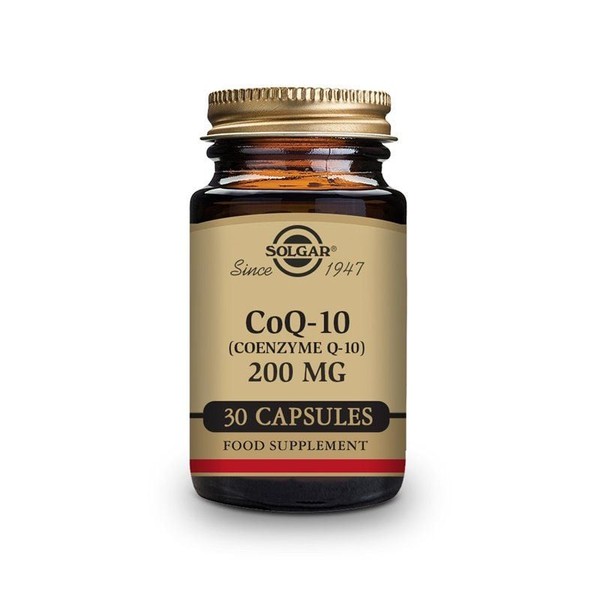 Solgar Coenzyme Q10 200mg 30 vegetable capsules