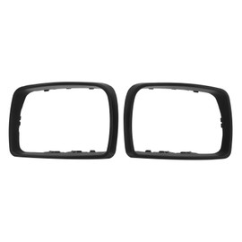 2PCS Car Rearview Mirror Frame Left Right Impact Resistant Protective Perfect Fit 51168254903 for X5 E53 2000 to 2007