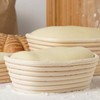 Bread Proofing Basket - 30cm Oval Banneton Proofing Basket, Natural