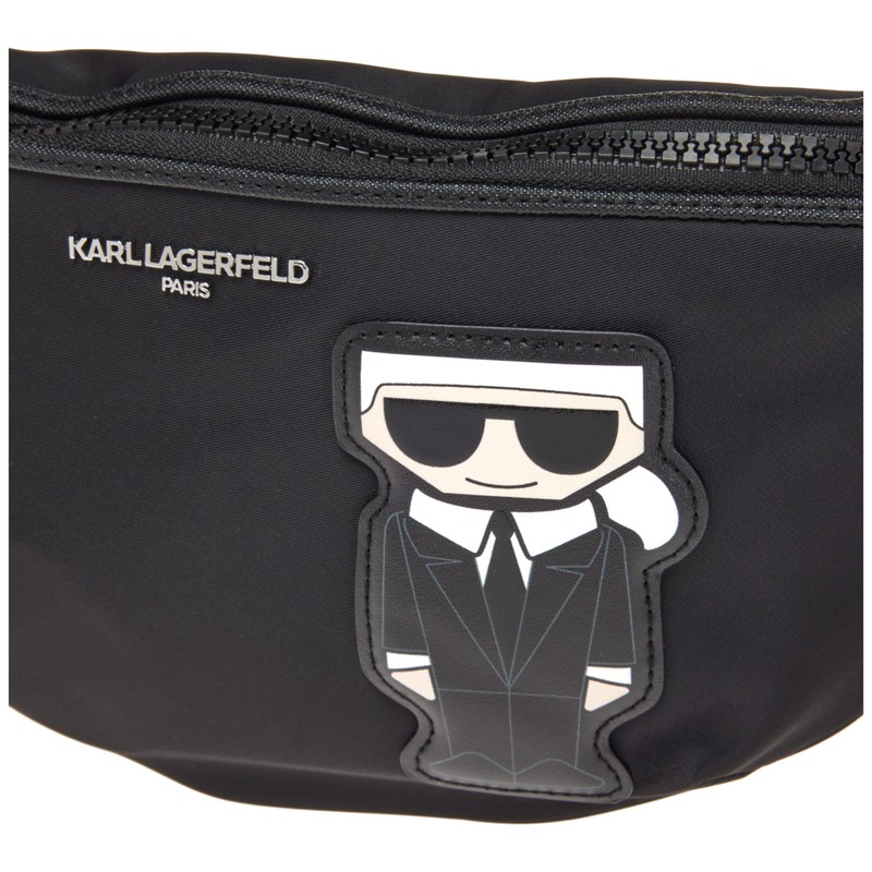Karl Lagerfeld Paris Amour Belt Bag, BLK Multi