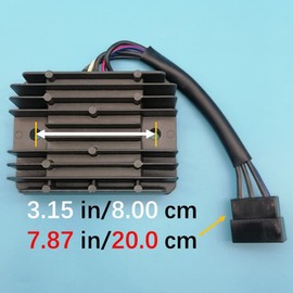 Tuzliufi Voltage Regulator Rectifier Compatible with Honda GCV520 GCV530 GX240 GX270 GX340 GX390 GX610 GX620 GX640 GX670 GXV520 GXV530 GXV610 GXV620 31620-ZG5-033 31620-ZG5-023 31620-ZG5-013 Z219