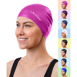 Limmys Premium Swim Cap for Adults – Soft Silicone Swimming Cap for Women & Men – Comfortable, Streamlined Fit, Chlorine Resistant & Hypoallergenic – Trusted by Swimmers Worldwide