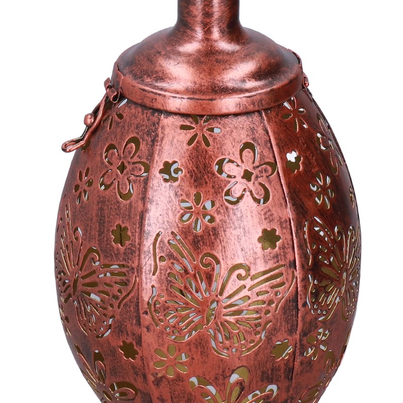 Solar Lantern IP65 Waterproof Plastic Iron Material Hanging Design Insect