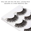 DYSILK 5 Pairs False Eyelashes 6D Natural Thickness Handmade Cross