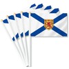 10 PCS Nova Scotia Canada Handheld Flag, NS Hand Held