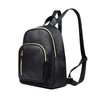 Yanaier Women's Backpack, PU Leather, Mini Backpack, Large Capacity, Waterproof,