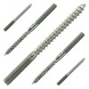 M8 x 140 mm (20 pieces) hanger bolts with double