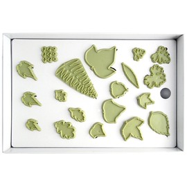 JEM Three Leaf Fondant Cutter Set, for Cake Decorating, 40-Piece