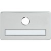 MARCHESI Spy Name Plate with 14mm Bore Anodised Silver