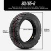 80/65-6 scooter tire City Road，10 Inch 255x80 10x3.0 Replacement Thickened