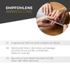 Lynis-Nailshop.de Professional Nail File for Gel Nails 100/180 Grit Zebra