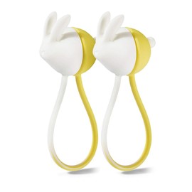 Lead Trend Cable Band Wrap Clip Zoo Animal Series Earphone Wiring etc. Cute (rabbit xd72)