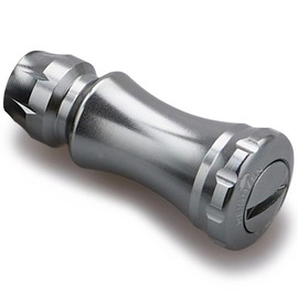 HEIGHTEN 0.6 inch (15 mm) Reel Handle Knob for Shimano Daiwa (Shimano Type A) (Daiwa Type S) Chess Series (All Gunmetal) (HT12504)