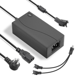 Power Recliner Power Supply, 29V, 2A, Universal 2 Pin Y Splitter Cord to Dual Motor, 29V AC/DC Adapter Replacement Recliner Power Cord for Recliner Lift Chair Standing Desk Relining Sofa Couch 【10ft】