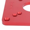 Trimming Flip Board Aluminum Alloy Router Table Plate Universal Woodworking
