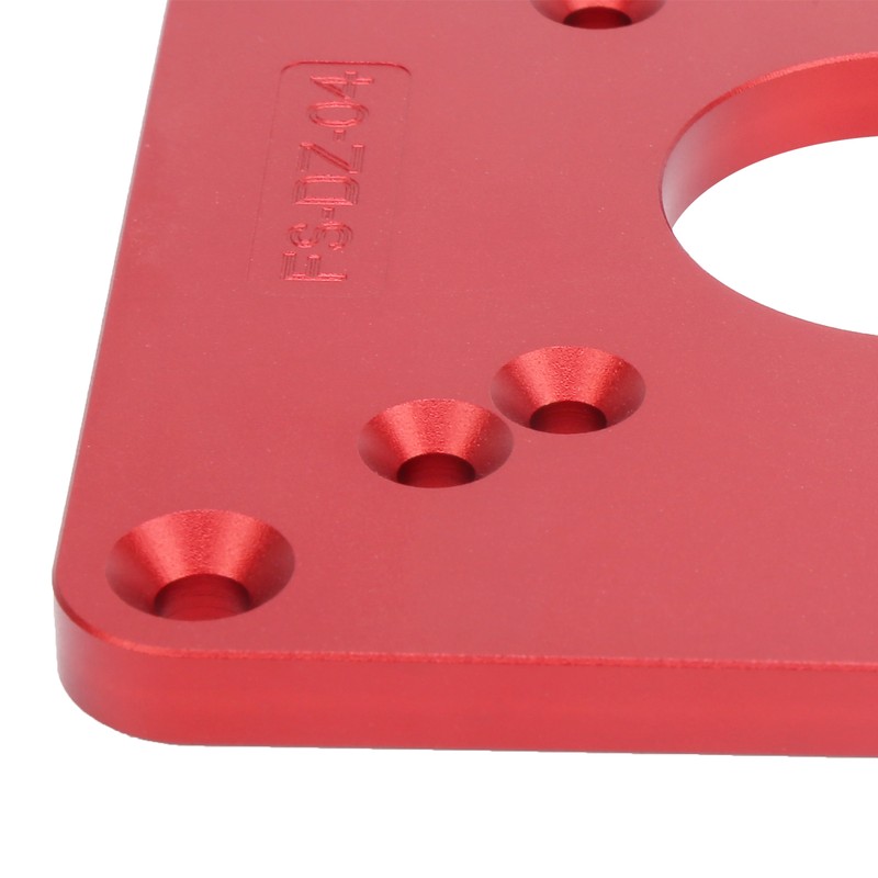 Trimming Flip Board Aluminum Alloy Router Table Plate Universal Woodworking