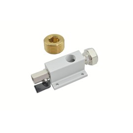 RapidAir MaxLine Fits Compressed Air Piping System Outlet Kit M7510 w/Tubing Adaptor air compressor line kit (M81010 50136 50120 M8005)