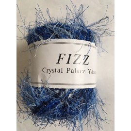Crystal Palace Fizz Eyelash Yarn #7224 Jeans - Blues 50gr 120 yds
