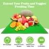MAXTBEE 8 Pcs Refrigerator Drawer Liners for Fruit and Vegetables