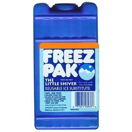 Freez Pak Reusable Ice 2.5"x 5"x 1.25" (3-Pack)