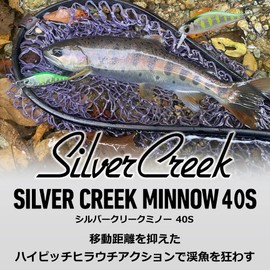 Daiwa Trout Silver Creek Minnow 40S Iwana
