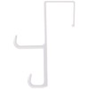 iDesign Over Door Double Hook for Closet, Bathroom, or Dorm,