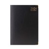 2024 Diary | A4 Diary Week to View Black |