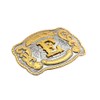 xinqida Fashion Cowboy Belt Buckles for Men Initial Letters A