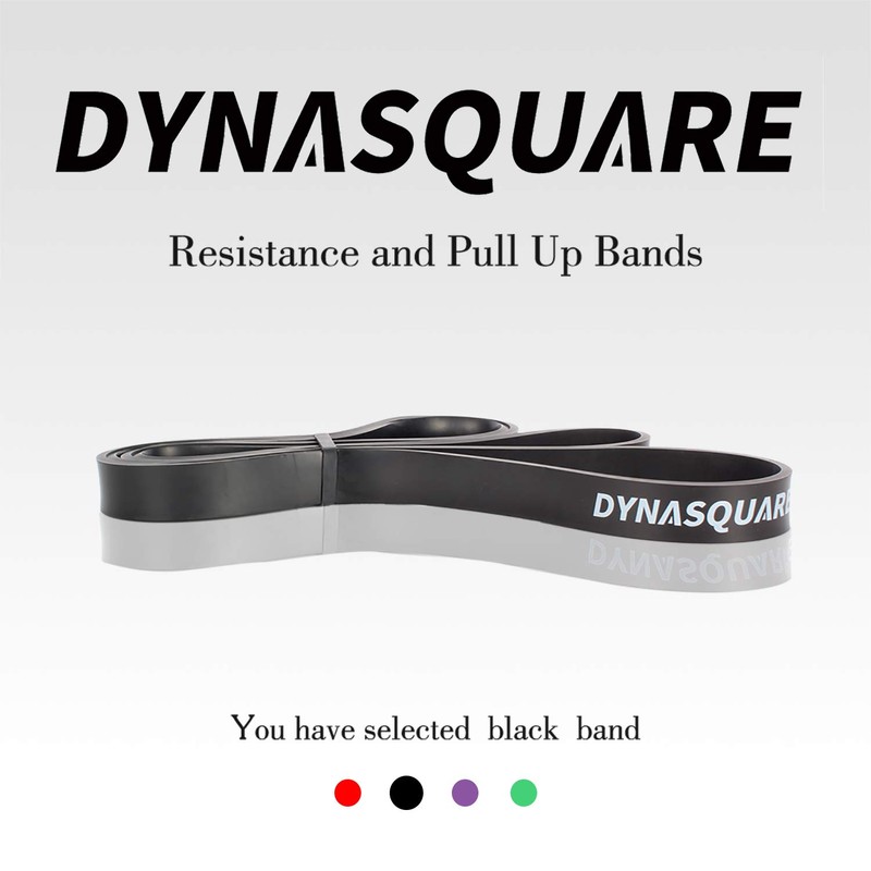 DYNASQUARE Resistance Bands, Pull Up Bands, Heavy Duty Exercise Bands