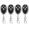 Kingdder 4 Pcs 4 Channels Gate Opener Remote Compatible with