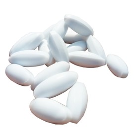 Varillas magnéticas para agitar mezclador PTFE (9 x 25 mm, forma de oliva, 10 unidades)