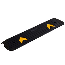 1" Rise Rubber Threshold Ramp, Portable Wheelchair Ramp, 33069 LBS Capacity Curb Ramps for Wheelchairs, Stairs, Steps, Home, Pets, and Doorways