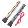 RED WOLF Car Aftermarket Radio Stereo Wiring Harness Adapter Connector